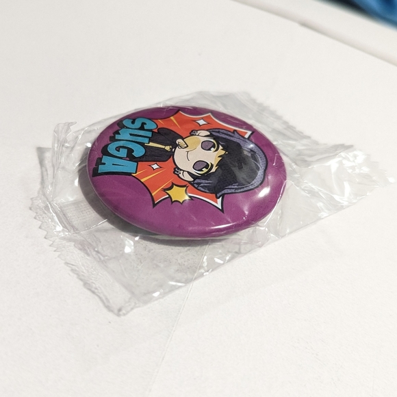 BTS Tinytan Suga Agust-D Can Badge / Button - Picture 2 of 3